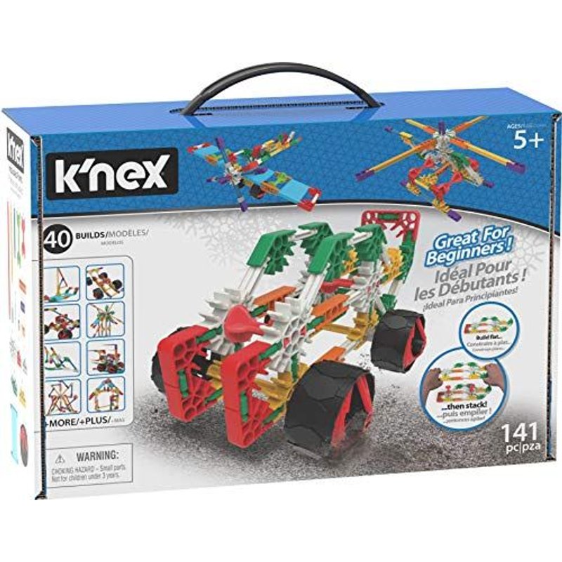 K'nex 15210 Kit De Construction Pour Déant 40 Modèles - 141 Pièces - 5 Ans - Jouet Créatif - Multicolore
