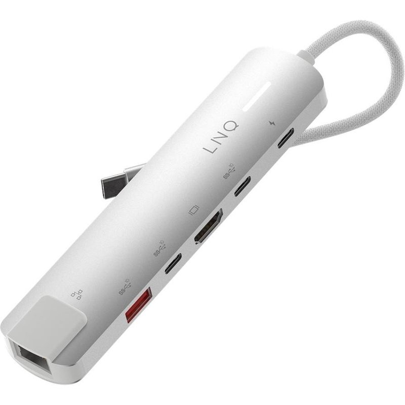 LINQ ProConnect - Station d'accueil - pour ordinateur portable, tablette, smartphone - USB-C - HDMI - 2.5GbE