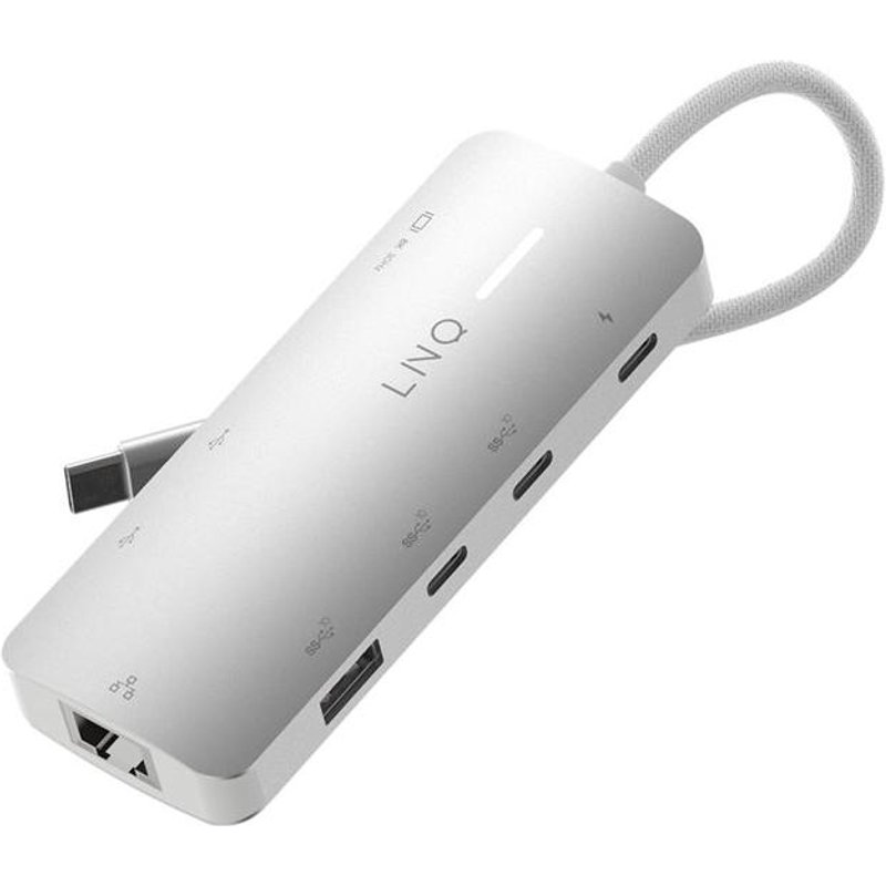 LINQ ProConnect - Station d'accueil - pour ordinateur portable, tablette, smartphone - USB-C - HDMI - 2.5GbE