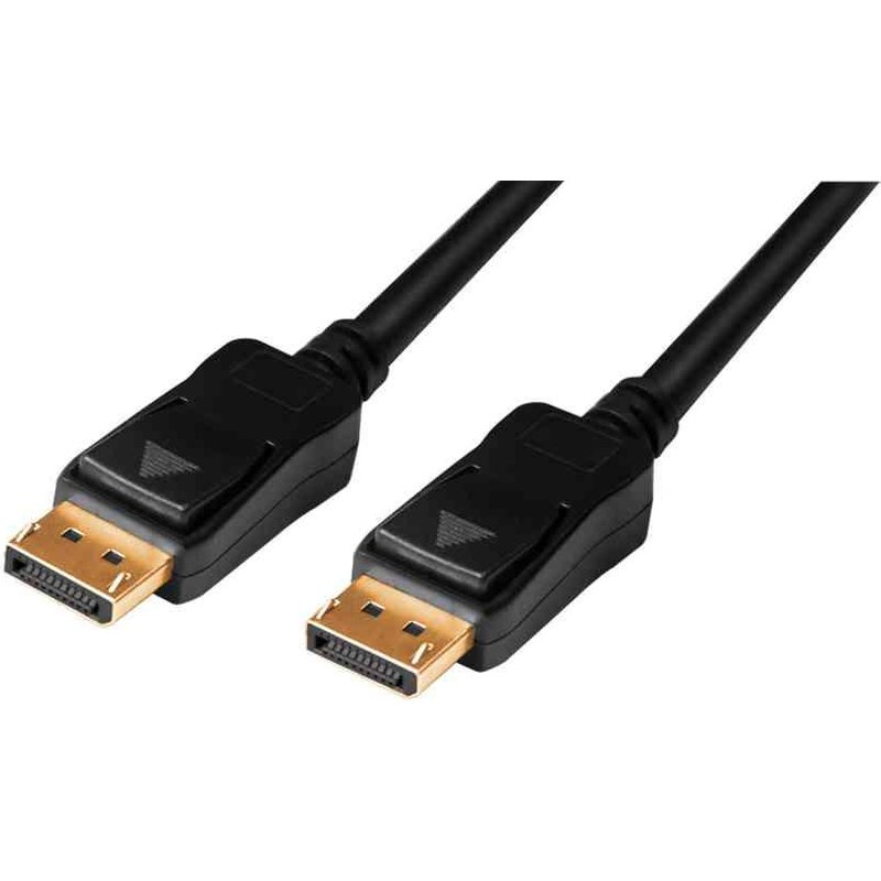 LogiLink Câble de connexion actif DisplayPort, noir, 15 m