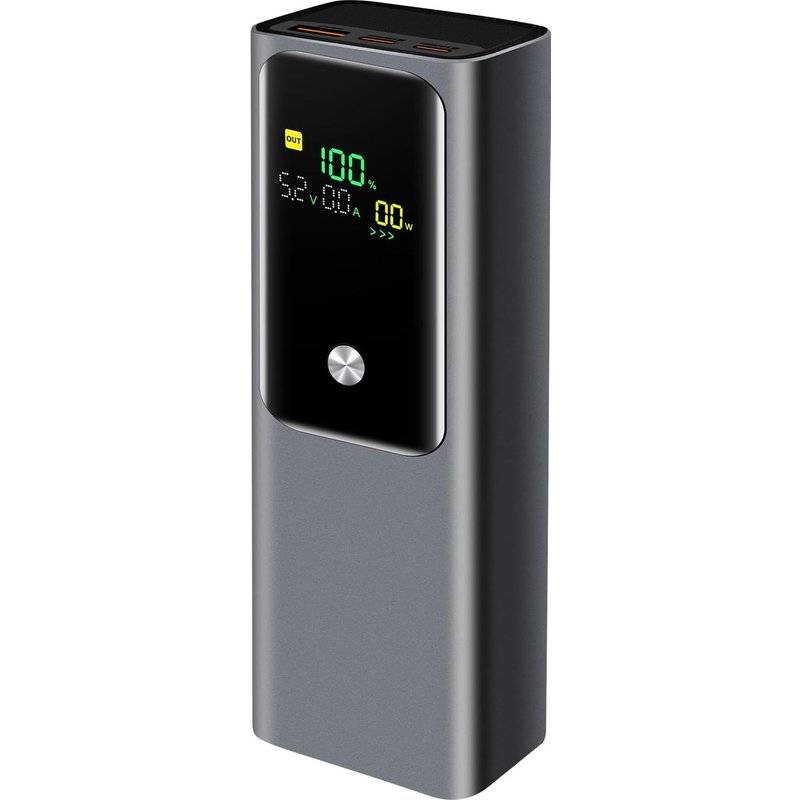 Kalanka-Batterie Externe 20000mah, 100w Power Bank Usb C 3 Ports, Batterie Externe Charge Rapide Input & Output, Chargeur Externe Écran Numérique Compatible Avec Iphone 16 15 Pro Samsung Macbook Ipad