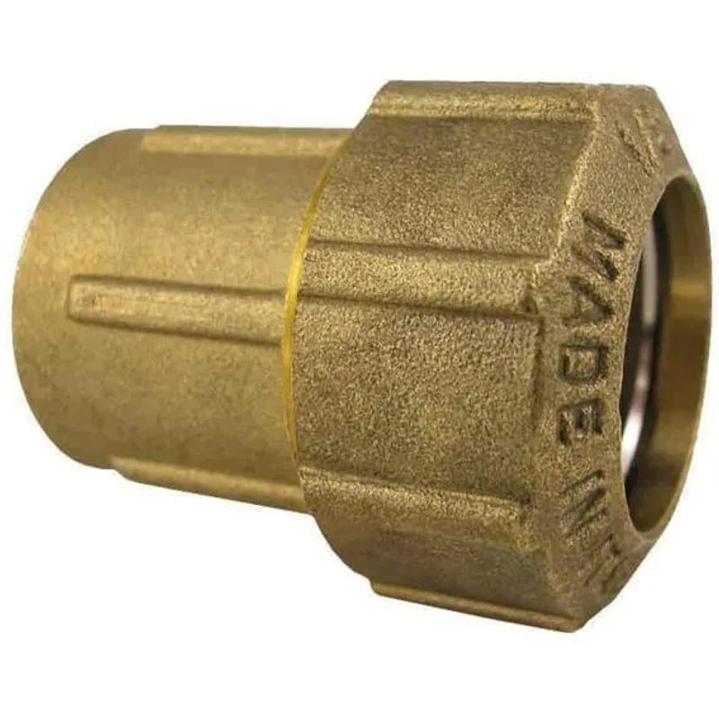 Raccord de tuyau PE en laiton Coupleur IG 20x1/2