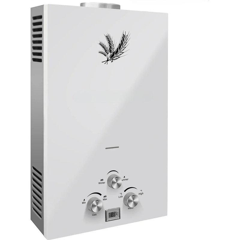 Chauffe-Eau SIHAO Au Gpl 8 L Pour Une Utilisation Hivernale Idéal Pour Les Endroits Sans Raccordement Au Réseau électrique