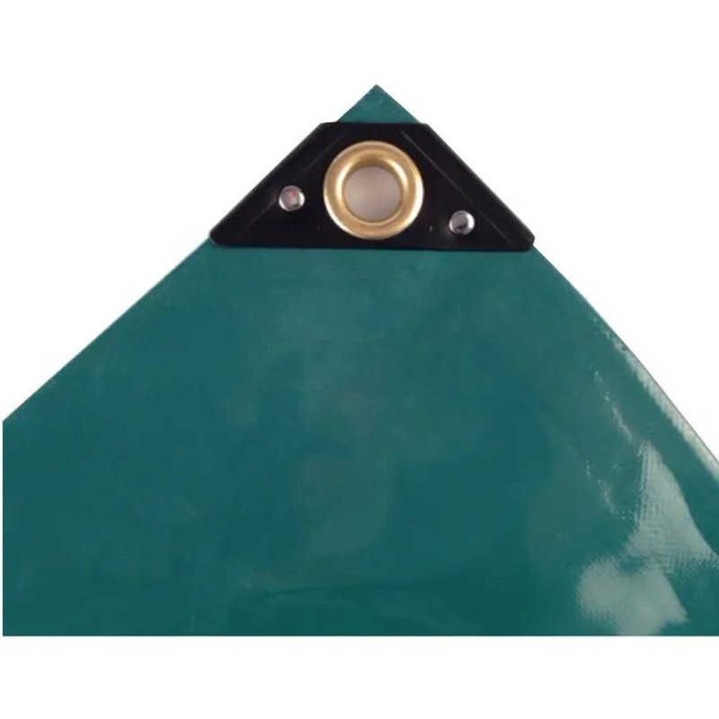 grün 650 g/m² PVC 3 x 5,5m (16,5m²) Plane