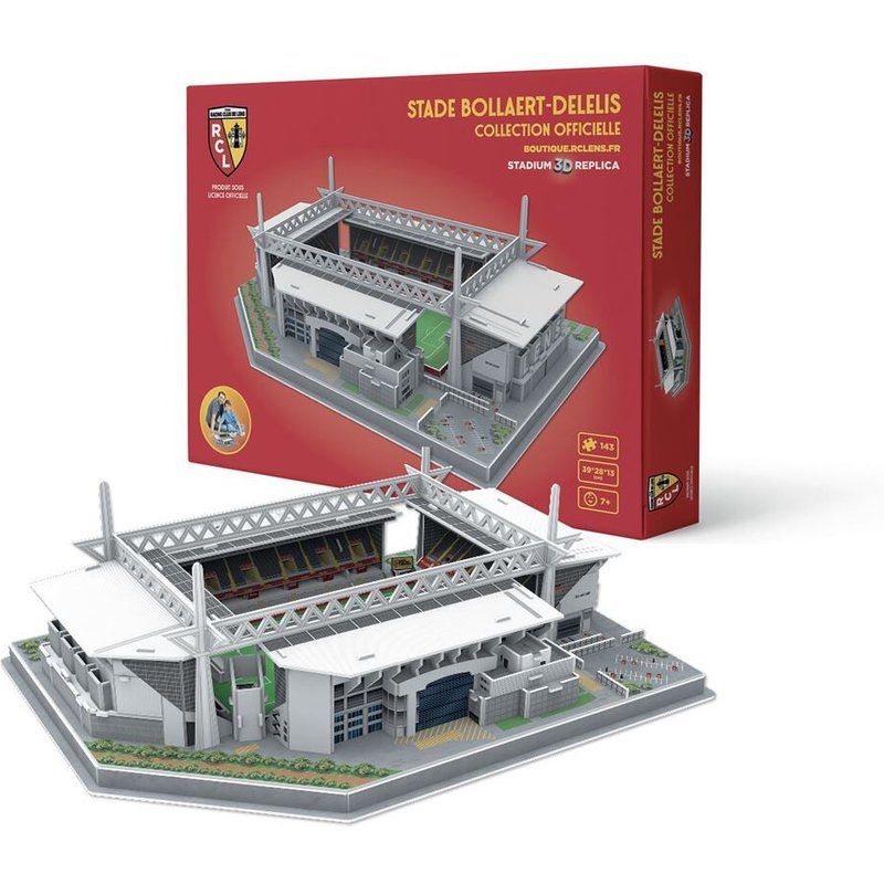 Puzzle 3d 143 Pièces Megableu Stade Bollaert Led Rc Lens