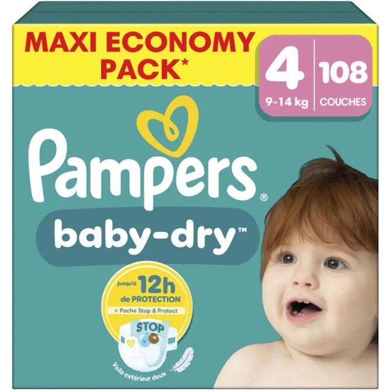 Pampers Baby Dry Maxi T4 X108