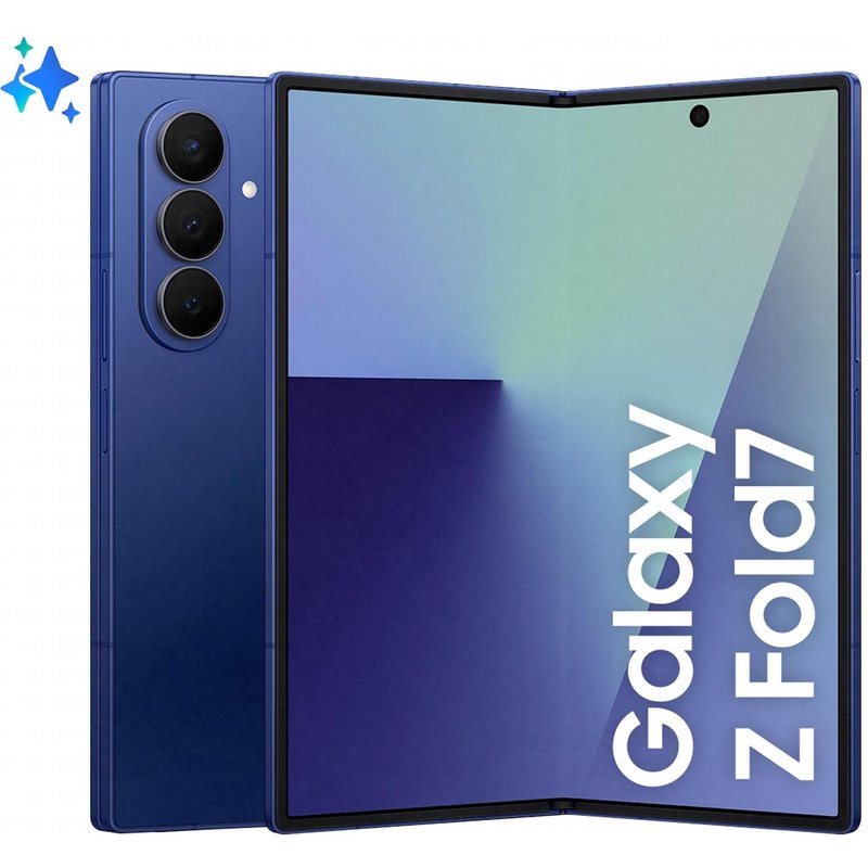 Samsung Galaxy Z Fold7 8" Android 16.0 5G 12 Go 512 Go 4400 mAh Bleu
