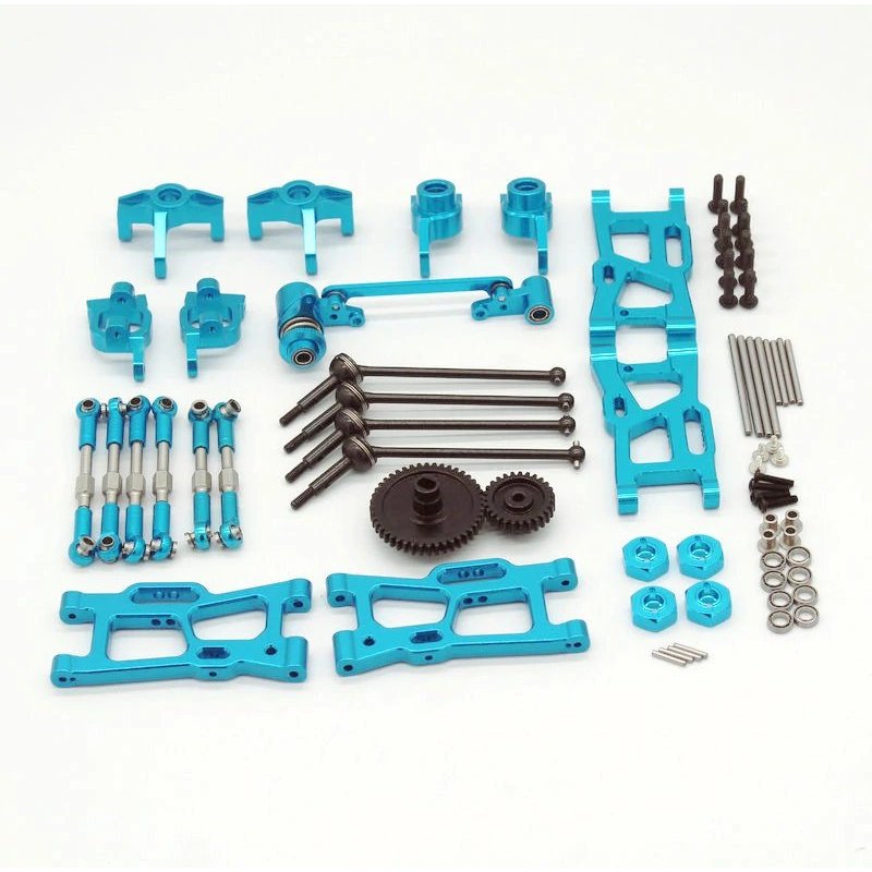 Wltoys 144001 144010 124019 124018 Ensemble De Pièces Métalliques Améliorées Pièces De Voiture Rc-Wltoys