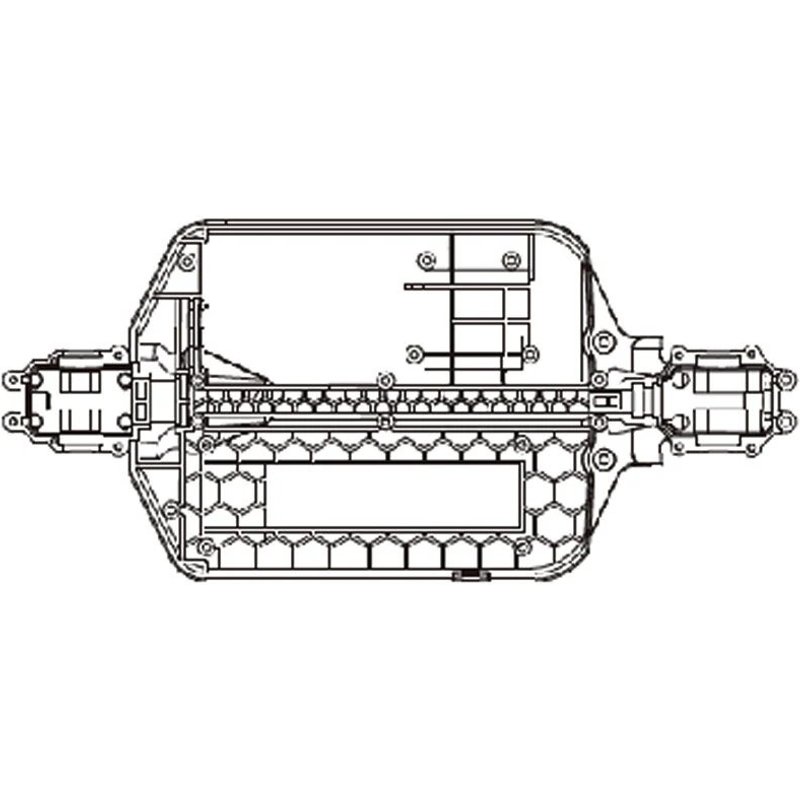 Pièces D'origine Châssis Voiture Rc Mjx M162 M163 16150m-Générique