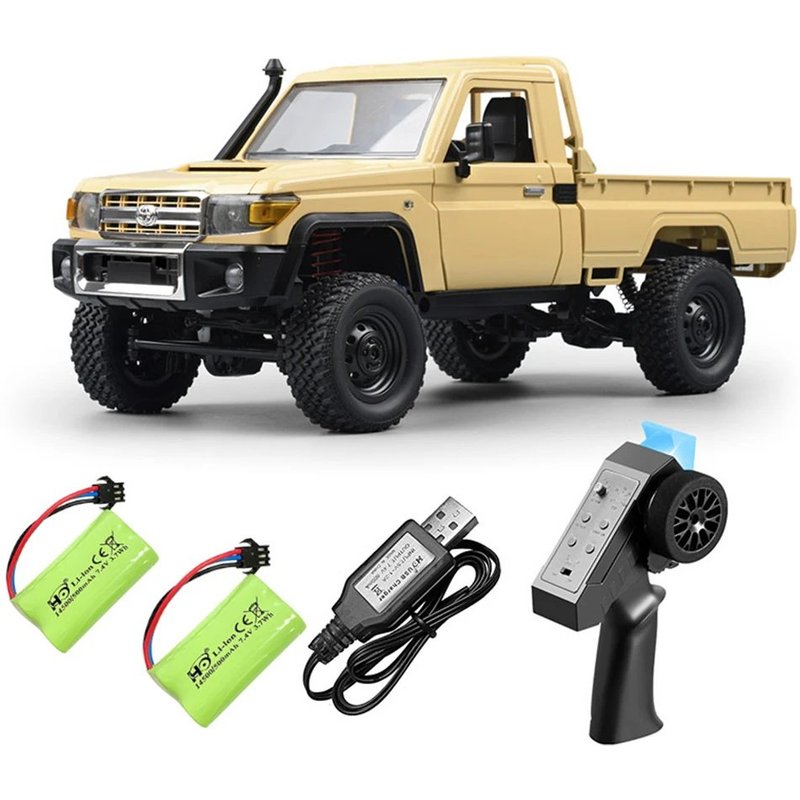 Véhicule Rc Mnrc Mn82 Rtr 1/12 2.4g 4wd Pour Toyota Land Cruiser Lc79 Rock Crawler Éclairage Led Escalade Tout-Terrain Camion Modèles De Véhicules À Pleine Proportion Jouets-Générique