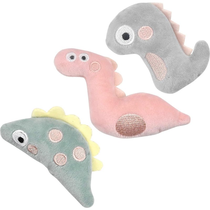 Lot De 3 Jouets En Peluche Douce ¿¿ L'herbe ¿¿ Chat Pour Chats.