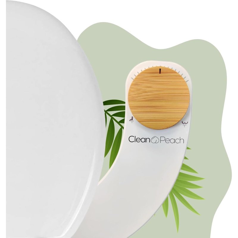 JEXNOVASHOP-bidet toilette wc - Marque Française - toilette japonaise economique et ecologique - wc japonais facile à installer - douchette wc (Bidet Classique Bambou)