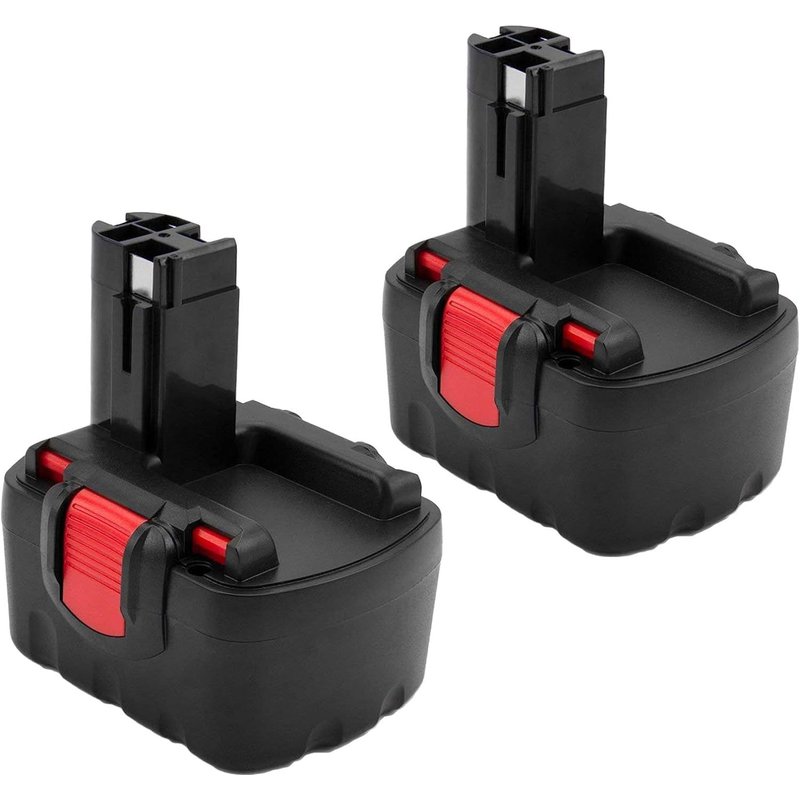 JEXNOVASHOP-2 pièces 14.4V 3.6Ah pour Bosch Batterie 14.4V de Remplacement Ni-MH BAT038 BAT040 BAT041 BAT140 BAT159 2607335533 2607335275 2607335685 PSR 14.4 13614 13614-2G 15614