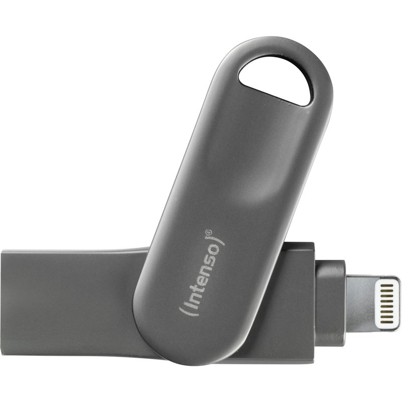 Intenso iMobile Line Pro lecteur USB flash 64 Go USB Type-A / Lightning 3.2 Gen 1 (3.1 Gen 1) Anthracite