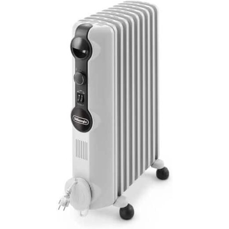 De'Longhi RadiaS TRRS 0920 - Radiateur à huile - mobile - 2000 Watt - blanc