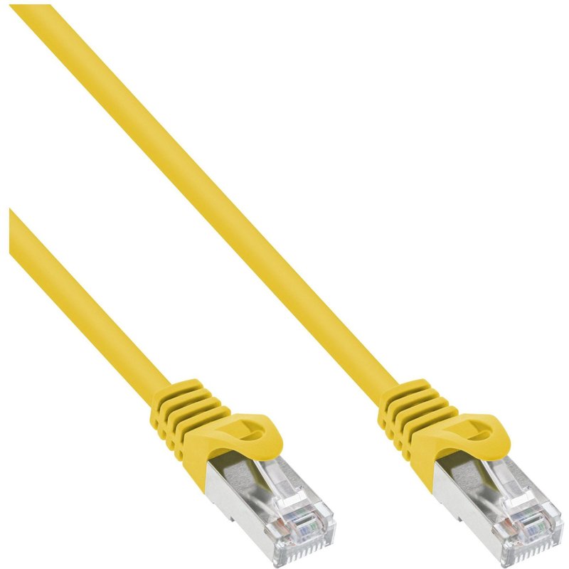 InLine 72533Y câble de réseau Jaune 0,3 m Cat5e SF/UTP (S-FTP)