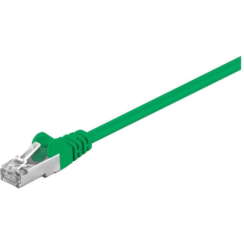 Goobay 68044 câble de réseau Vert 2 m Cat5e SF/UTP (S-FTP)