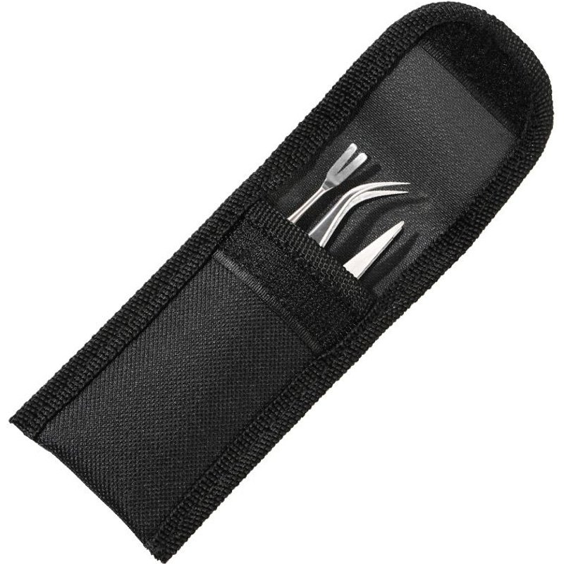 Ensemble D'outils Pour Enlever Les Tiques Pour Animaux De Compagnie 3 Pièces Argent