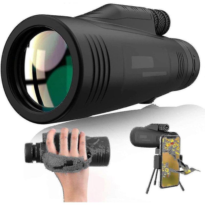 Télescope monoculaire 12x50 HD Starscope, zoom monoculaire étanche