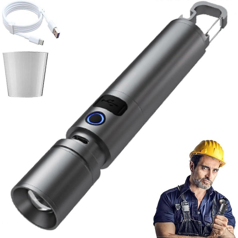 Lampes torches d'urgence, lampes torches haute luminosité Lampe torche LED portable et rechargeable - Lampes torches puissantes et multifonctionnelles