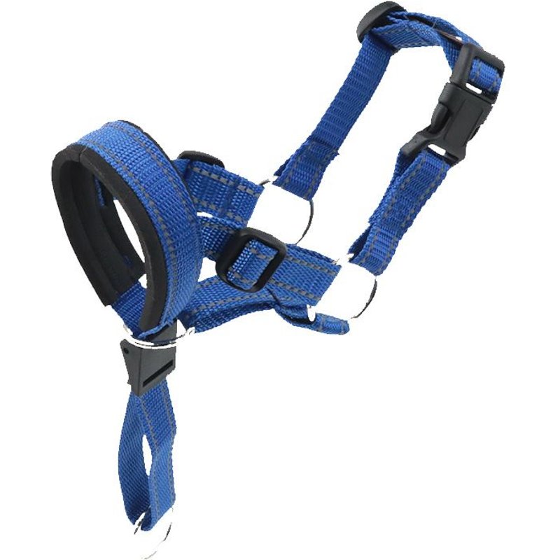 Muselière Souple Pour Chien, Aérée Et Confortable Bleu Xl