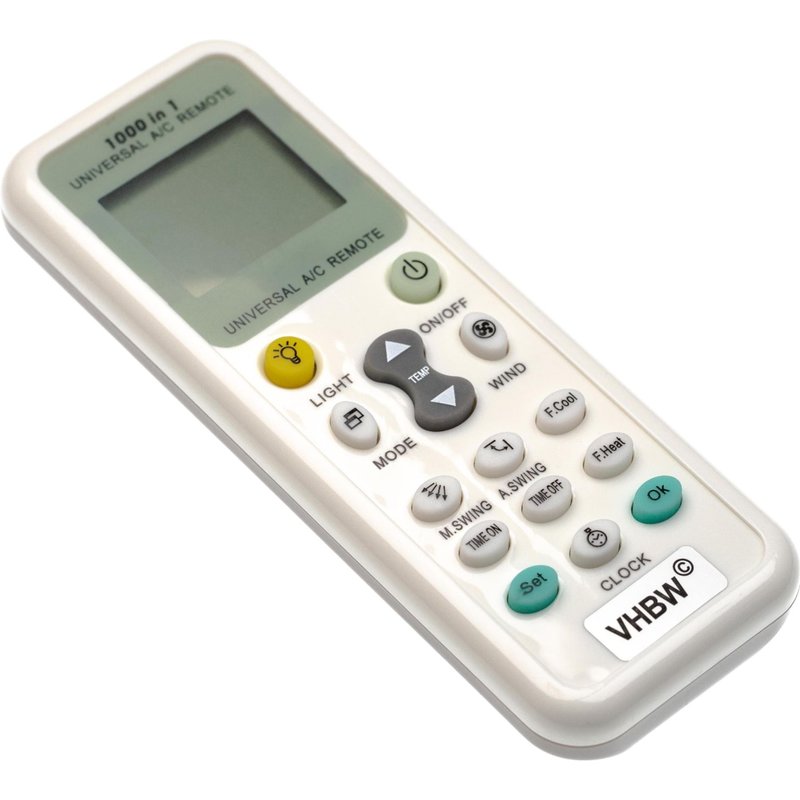 vhbw Télécommande universelle compatible avec Sharp climatiseurs