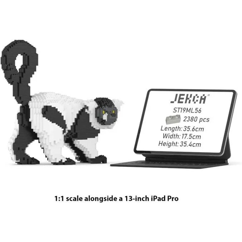 Blocs de construction - JEKCA - JEKCA Vari - 2370 pièces - Noir et blanc - 14 ans et plus