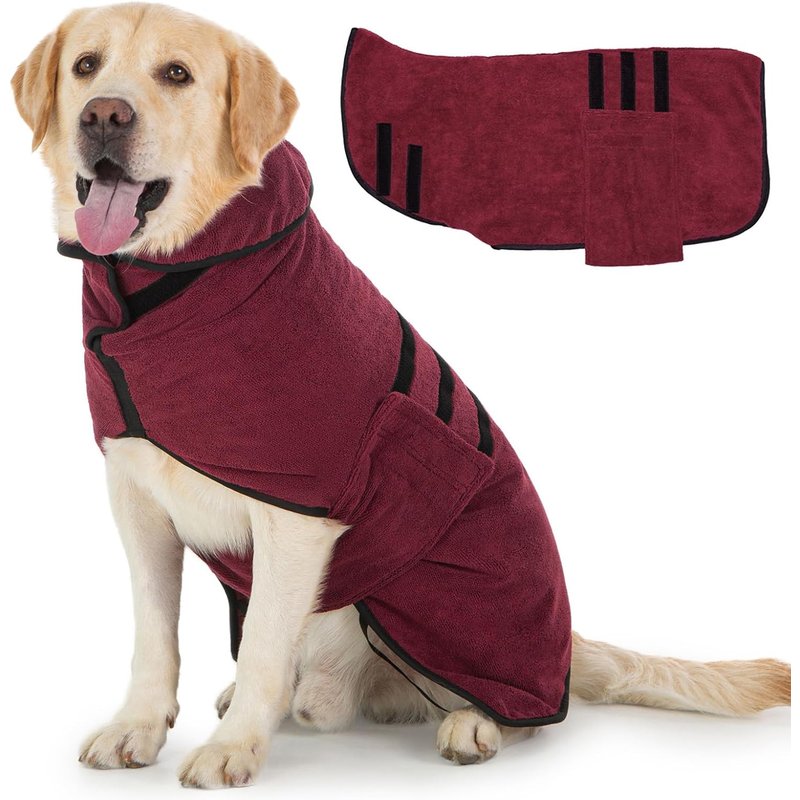 Serviette Pour Chien-Super Absorbante En Microfibre-Séchage Rapide-Pour Chiens De Petite Et Grande Taille