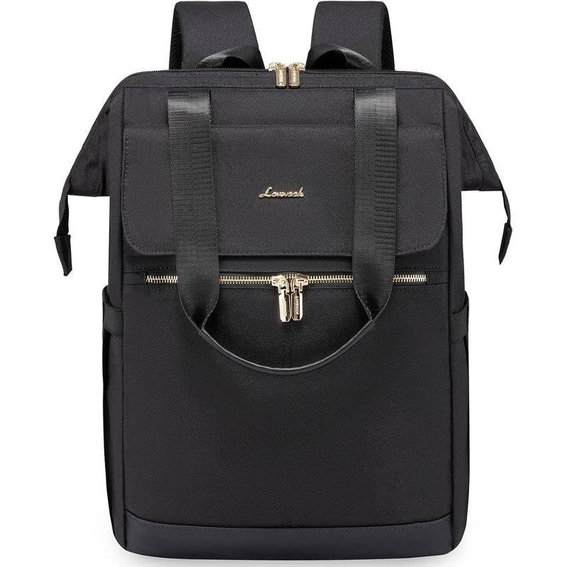 Sac a Dos Noir,17.3 Pouces Sacs à Dos Ordinateur Portable,Sac Travail Antivol pour Ordi Pc,Sac College Fille de Voyage Renforcé,Leger Travel Backpack Loisir pour le travail,Noir