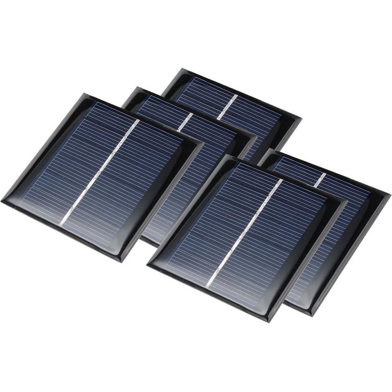 JGD-sourcing map Mini Panneau Solaire Poly cellulaire Module DIY pour Chargeur téléphone Jouets Lumière