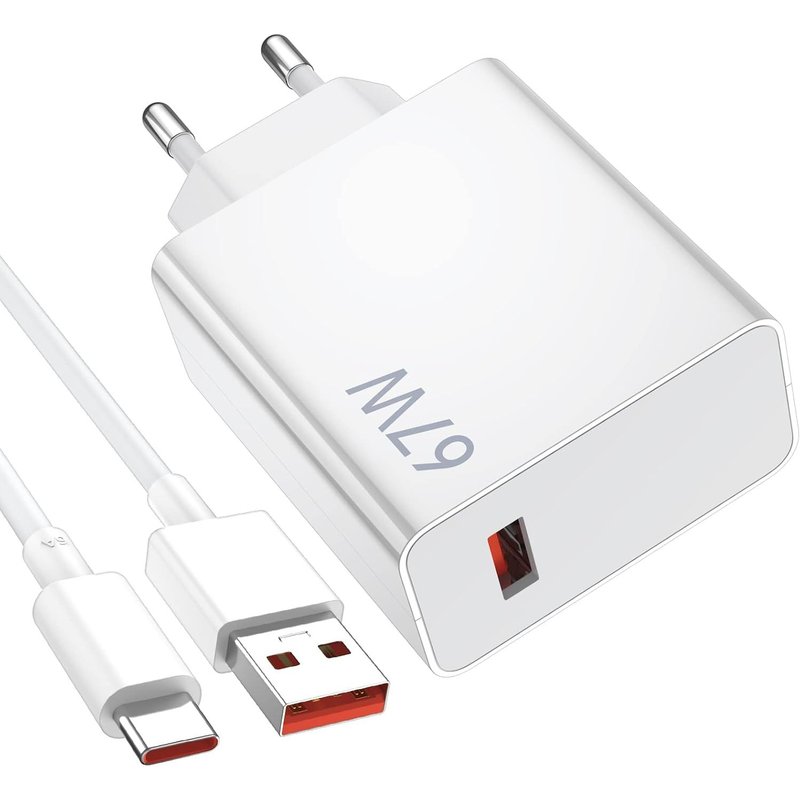 JGD-Chargeur USB et câble USB C pour Xiaomi Redmi Note 14S 13 12 Pro 11S 5G, 6A 67 W Charge Turbo Adaptateur de chargeur et câble type C 1 mètre Charge rapide prise pour Xiaomi 15T 14 13T Poco X6 X5