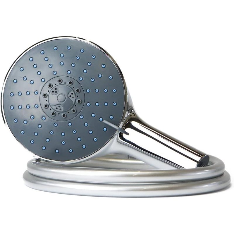 JGD-Bath4U Pommeau de douche avec tuyau et inserts d'économie d'eau 7 types de jet différents