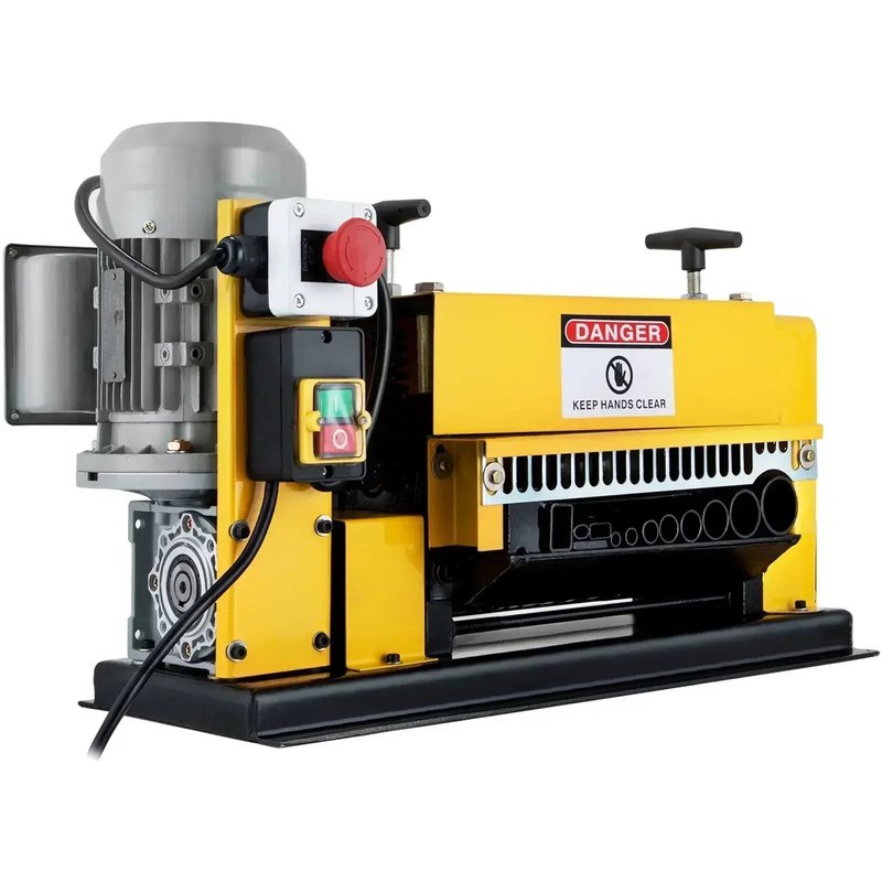 Pince à dénuder SIHAO électrique multi-poinçons Économise du temps et de l'énergie Dénudage à grande vitesse grâce à un entraînement par boîte de vitesses robuste