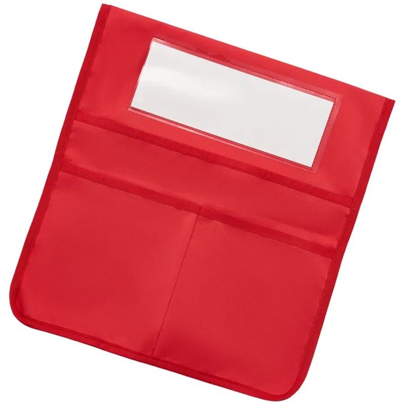 Pochette de Chaise-Duoku-Lot de 12-Poche Rangement Dossier Chaise-43x48 cm-Pochettes Organiseur de Dossier Chaises- 6 Couleurs