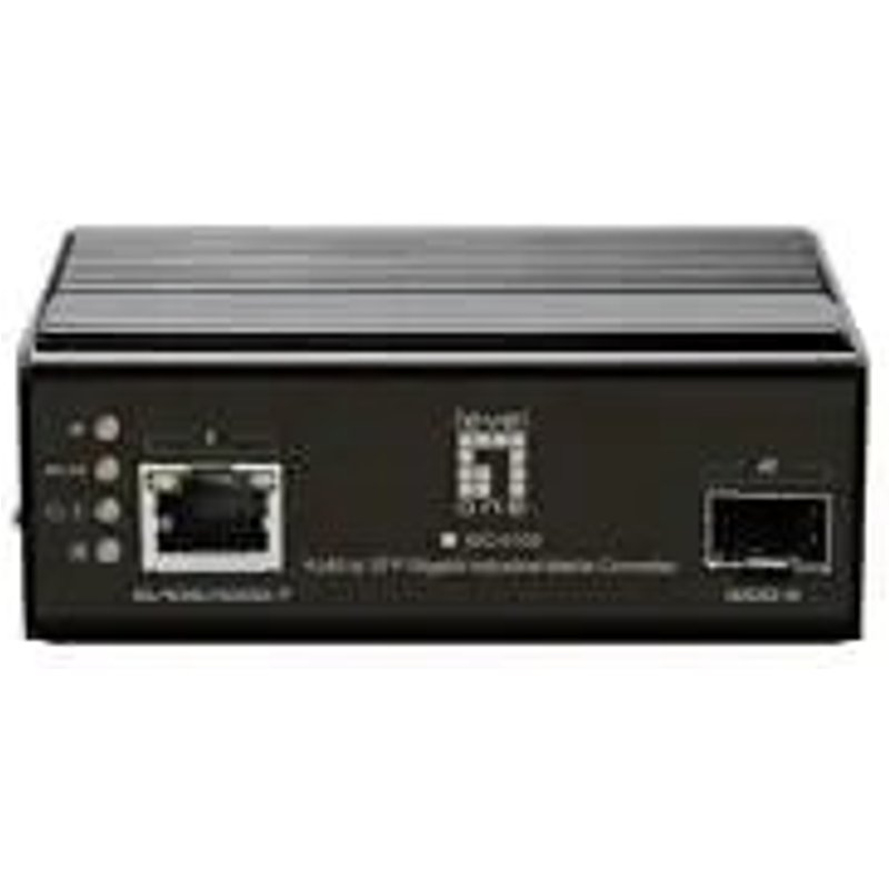 LEVELONE IGC-0102 CONVERTISSEUR RJ45 VERS SFP GIGABIT INDUSTRIALMEDIA