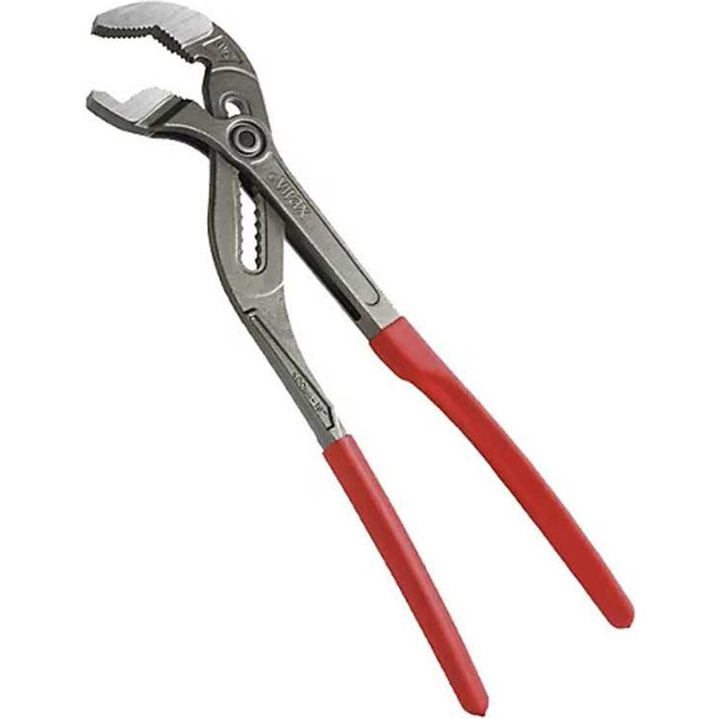 Pince multiprise VIRAX 400 mm ouverture extra-large capacité 35 mm