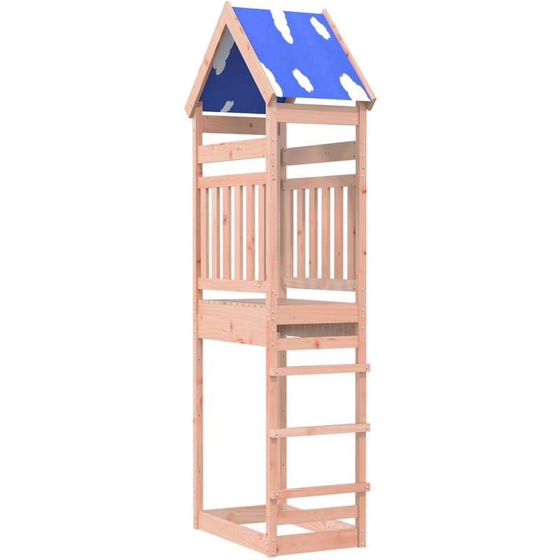 Vidaxl Tour De Jeu Marron 52,5 X 85 X 265 Cm Bois Solide De Douglas