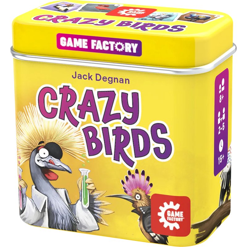 Blackrock Games Crazy Birds 15 Min Jeu De Cartes