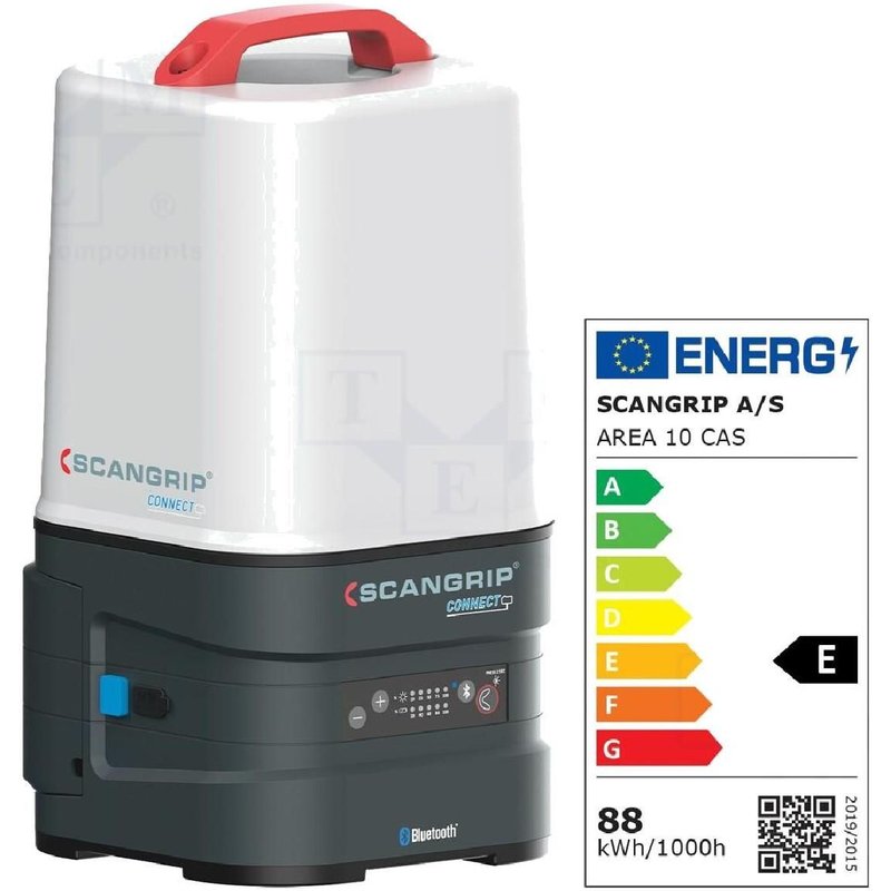 Lampe de travail 10000 lumens 360º pour batteries 18V IP54.IP65