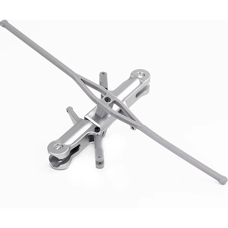 Fly Wing Uh-1 Bell 206 V2 V3 Hélicoptère Rc Pièces De Métal Ensemble De Support De Rotor En Métal Kit De Mise À Niveau