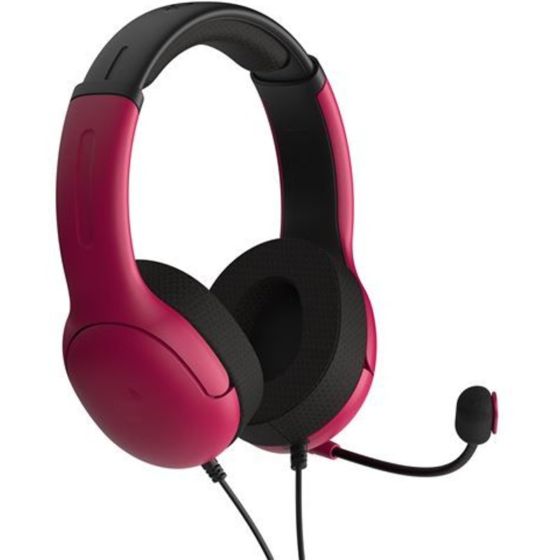 CASQUE FILAIRE PDP AIRLITE ROUGE POUR CONSOLE SONY PS5 ET PS4