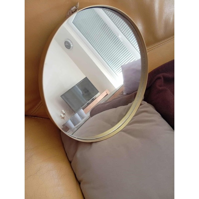 MIroir doré.