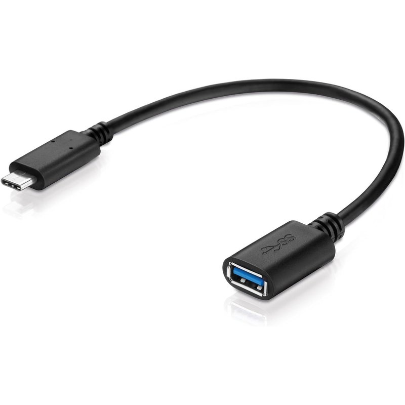 40227 Usb-Otg Adapter-Kabel Usb-Stecker Typ C Usb 3.0-Buchse Typ A Für Speicher-Stick Und Andere Geräte