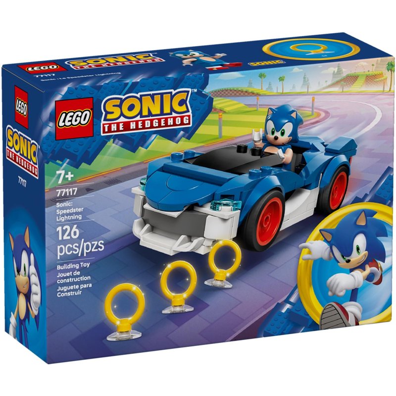 LEGO Sonic The Hedgehog - Sonic : le bolide ultra-rapide - 77117