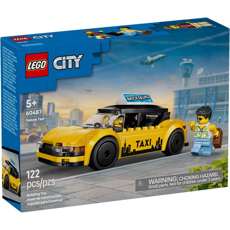 LEGO City - Le taxi jaune - 60487