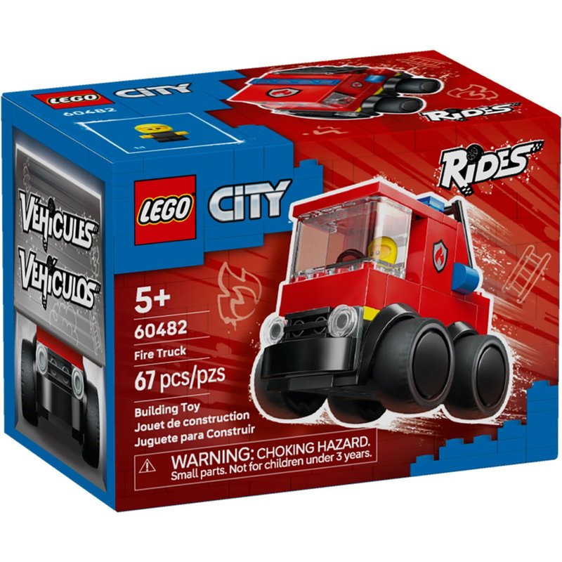 LEGO City - Véhicules - Le camion de pompiers - 60482