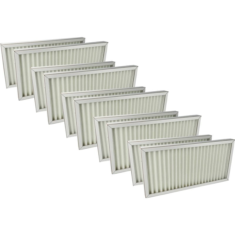 vhbw 10x Filtres Ă air M5 compatible avec Stiebel-Eltron LWZ 8 CS Premium, LWZ 8 S Trend ventilateur (2x filtre particules fines)