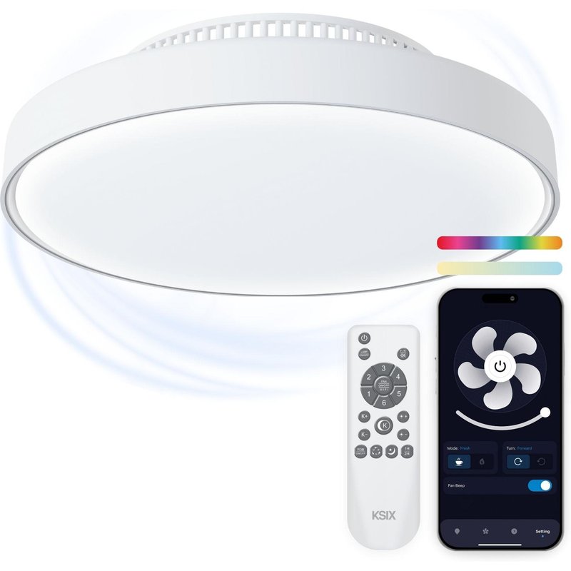 Ksix BXVENT02 ventilateur Blanc