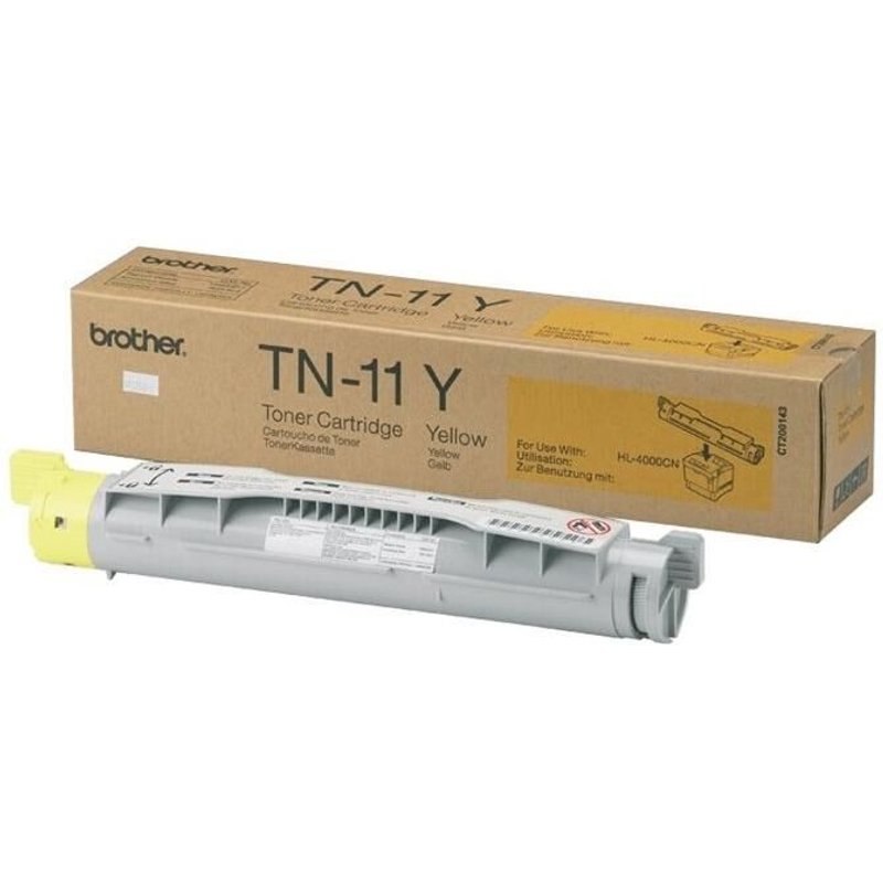 Brother TN11 - Jaune - original - cartouche de toner