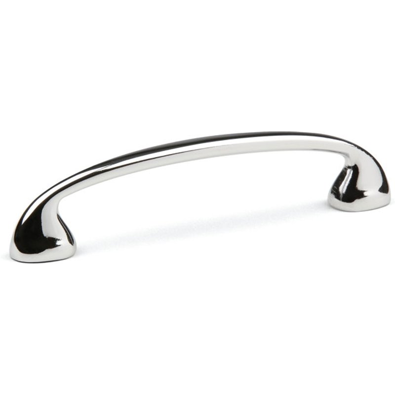 Poignée de meuble Uroso 96 chrome brillant + vis